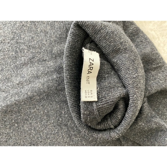 Zara Dark grey turtle neck. Size Small - Picture 3 of 3